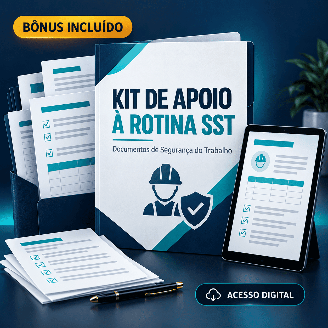 Kit de Apoio à Rotina SST: bônus com documentos de Segurança do Trabalho
